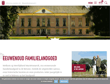 Tablet Screenshot of marienwaerdt.nl